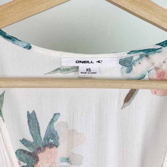 NWT O’Neill Boyce Floral High Low Button Down Maxi Dress - Picture 9 of 9